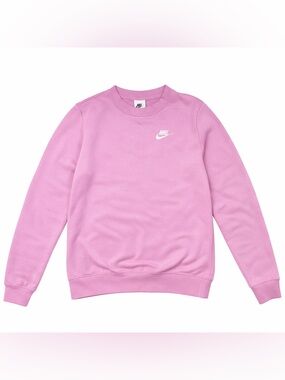 Nike Sportswear Club Fleece Crew Sweatshirt XS Pullover Crewneck Swoosh